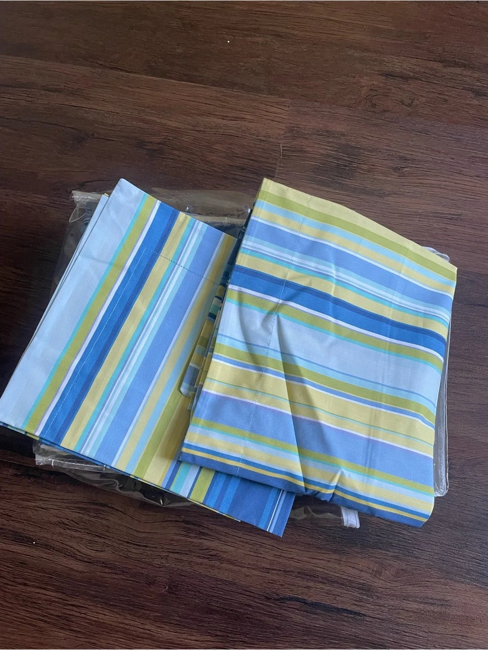 Pottery Barn READ Waterbury Stripe Duvet Cover W/2 Pillow Cases Queen Grand Lit